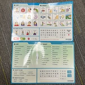 EZ Board Communication Dry Erase Educational Board For Non Verbal